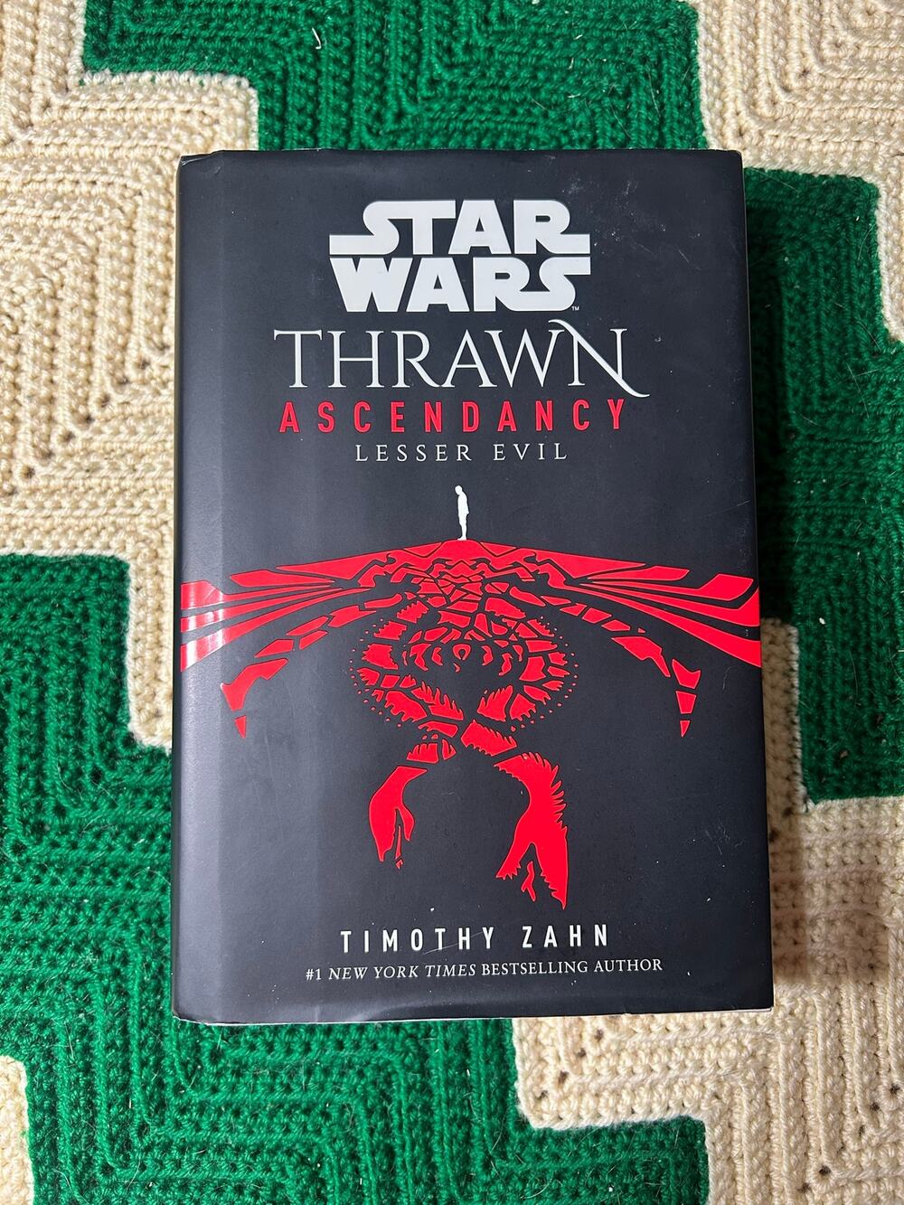 Star Wars Thrawn Ascendancy Lesser Evil Hardcover Timothy Zahn Book 3 Fiction